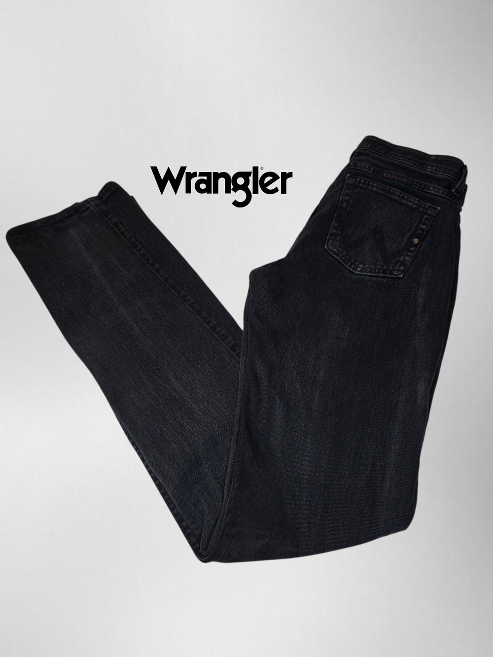 WRANGLER Black Q-Baby Jeans - 5/6 LONG